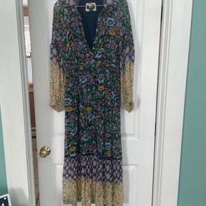 Long Sleeve Maeve Maxi Dress size L